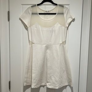 Like Minded white stretch dress